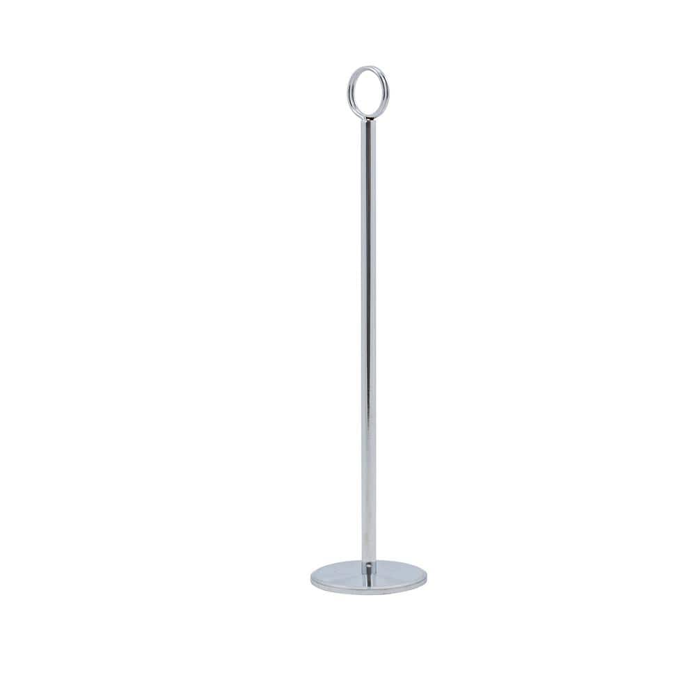 1-Tier Silver 12 inch Table Number Stands Set of 12
