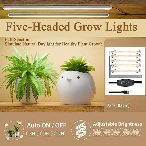 Sunpez Full Spectrum Grow Lights, 8-Tier Indoor Plant Stand with