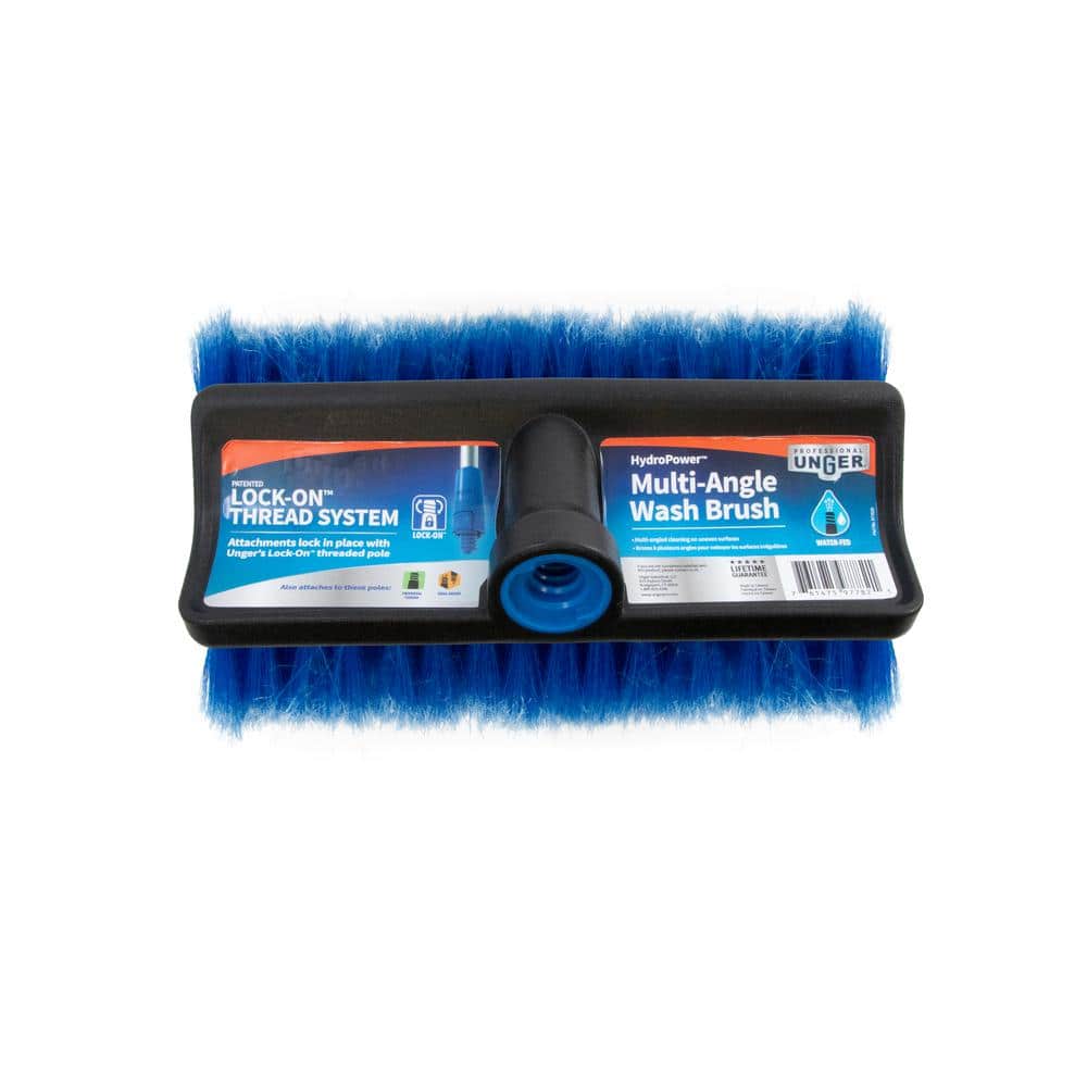 Unger Multi-Angle Blue and Black Scrub Brush