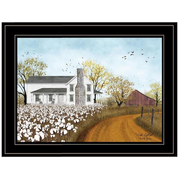 HomeRoots Charlie High Cotton 1-Piece Framed Wall Art 15 in. x 19 in.