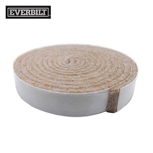 1/2 in. x 58 in. Beige Felt Strip Heavy-Duty Self-Adhesive Furniture Pad