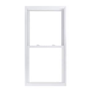 29.75 in. x 57.25 in. 70 Pro Series White Double Hung Low-E Argon PS Glass Vinyl Replacement Window, Screen Incl
