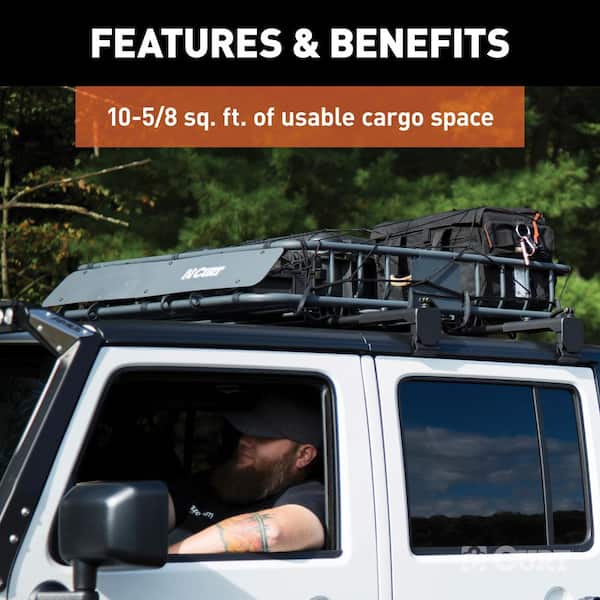 Rooftop Cargo Carrier, 21 Cubic Feet Soft-Shell Waterproof Car Roof Luggage  Bag for All Vehicles SUV with/Without Rails, Includes 10 Reinforced Straps  + 6 Door Hooks,Storage Bag,Anti-Slip Mat, Soft-Shell Carriers - Amazon