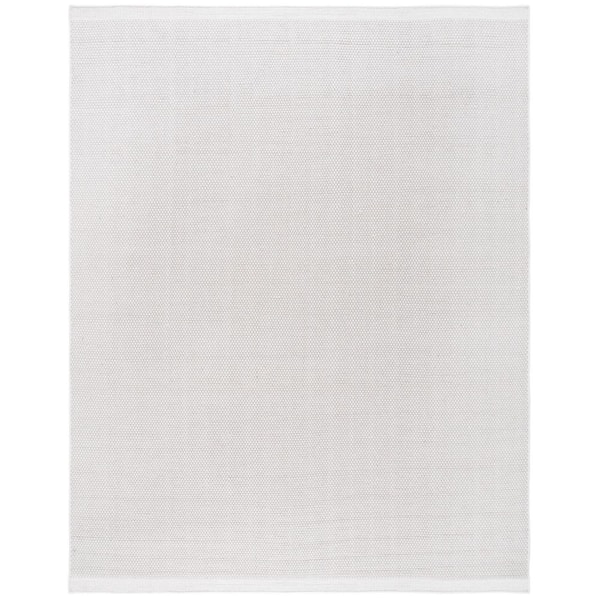 Vermont 9 ft. x 12 ft. Ivory Marle Solid Area Rug