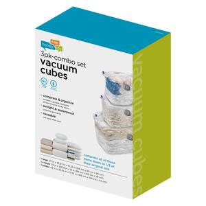 3-Pack Cubes Combo Vacuum Set