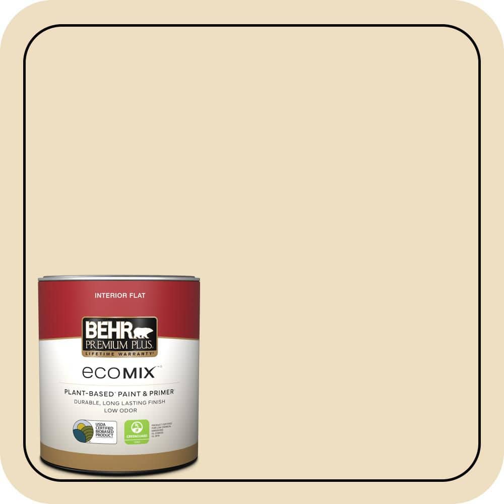 1 qt. #330E-2 Cornerstone Flat EcoMix Plant-Based Interior Paint & Primer product image for price tracking