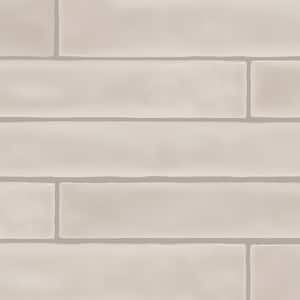 Artistic Reflections Mist 2 in. x 20 in. Glazed Ceramic Undulated Wall Tile (5.24 sq. ft./case)