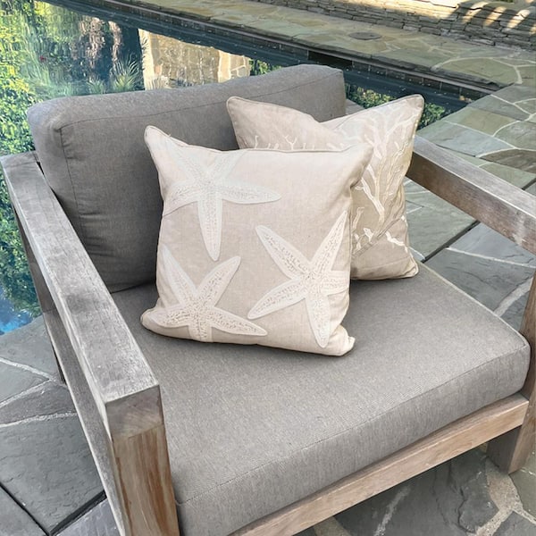 Levtex Home San Sebastian Natural and White Relax Starfish