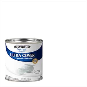 8 oz. Ultra Cover Gloss White General Purpose Paint