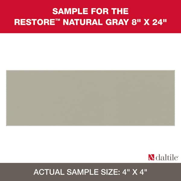 Daltile Restore Natural 4 in. x 4 in. Glazed Ceramic Sample Tile