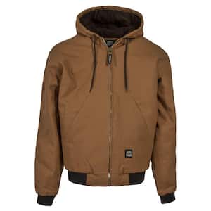 Men's 2X- Large Brown Duck Original Washed Hooded Jacket
