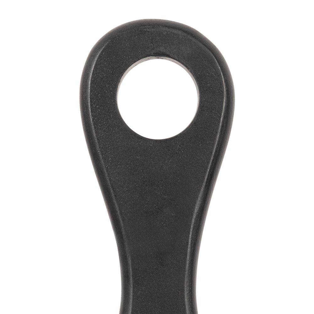 Black Acacia Wood Round Handle Cutting Board
