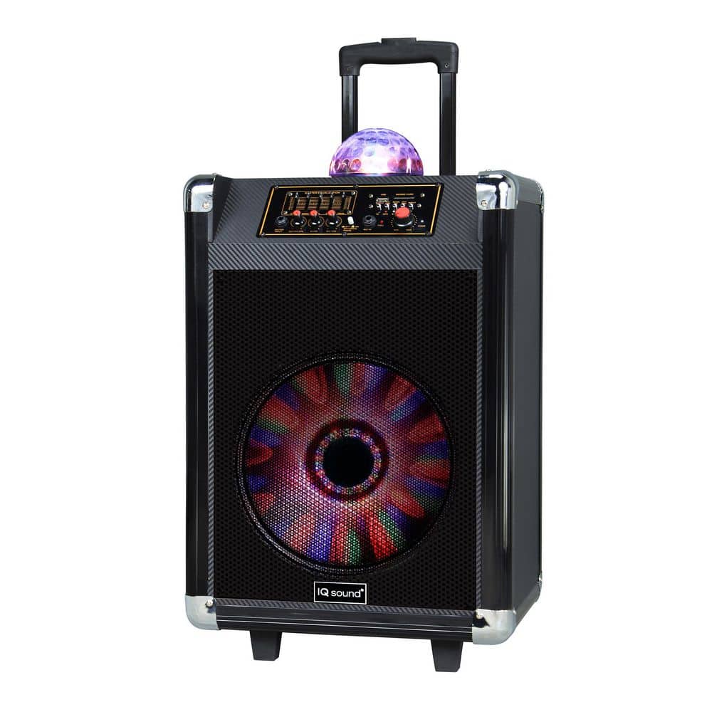 12 Inch Portable Bluetooth Speaker with Disco Ball Light price history on PriceWatchPro