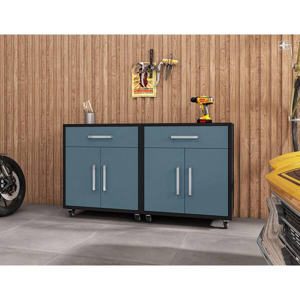 Manhattan Comfort Eiffel 28.35 in. W x 34.41 in. H x 17.72 in. D 2 