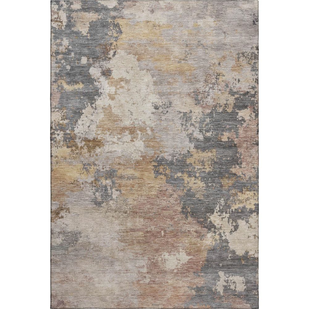 Mayfield Premium Machine Washable Abstract AMF2367 Pewter 8 ft. x 10 ft. Area Rug price history on PriceWatchPro