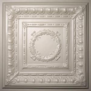 Empire Latte 2 ft. x 2 ft. Lay-in or Glue-up Ceiling Panel (Case of 6)