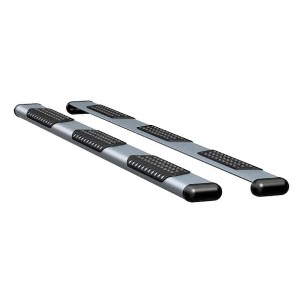 O-Mega II 98-Inch Silver Aluminum Side Steps, Select Dodge, Freightliner, Mercedes-Benz Sprinter 2500, 3500