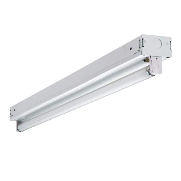 Metalux 2 ft. 17-Watt 1-Lamp T8 Fluorescent White Strip Light
