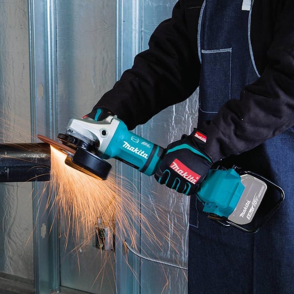 36V LXT Brushless Cordless 7 inch Paddle Switch Cut‑Off/Angle Grinder for sale online Makita XAG12Z1 18V X2 