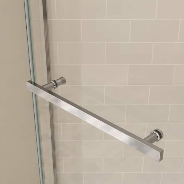 Xspracer Moray 36 in. W x 72 in. H Pivot Frameless Shower Door in