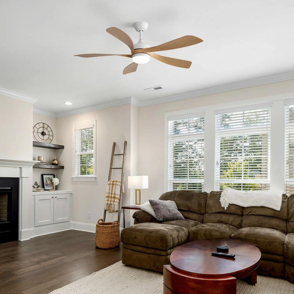 "45"" Smart Ceiling Fan with Light, 18W Tri-Color Dimmable LED, Alexa App, Quiet Reversible Motor, Memory, Timer" price history on PriceWatchPro