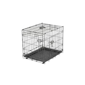 24 in. D x 20 in. H x 18 in. W Small Collapsable Dog Crate Kennel