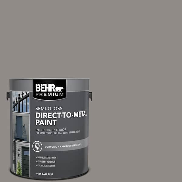 BEHR PREMIUM 1 gal. #790F-4 Creek Bend Semi-Gloss Direct to Metal Interior/Exterior Paint