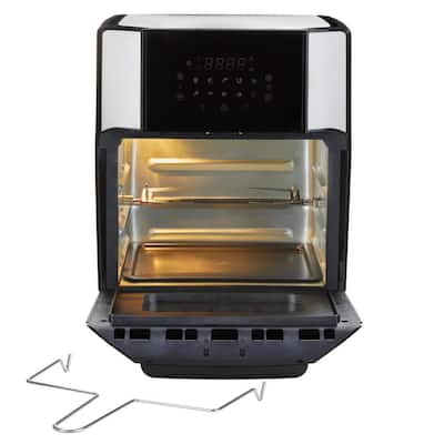 12.6 QT XL Air Fryer Oven - Bake, Roast, Rotisserie, Dehydrate, Re-Heat 10 Quick Menu Presets