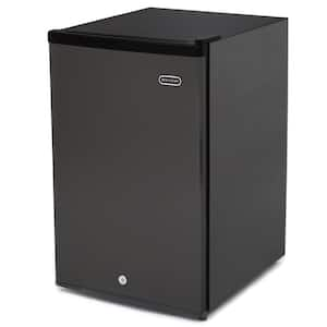 3.0 cu. ft. Energy Star Upright Freezer with Lock in Black