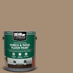 1 gal. #SC-121 Sandal Low-Lustre Enamel Interior/Exterior Porch and Patio Floor Paint