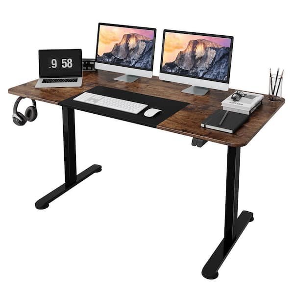 https://images.thdstatic.com/productImages/f5fae9cd-42a3-4262-85b4-66fc012e4b20/svn/rustic-brown-black-gymax-standing-desks-gym10818-64_600.jpg