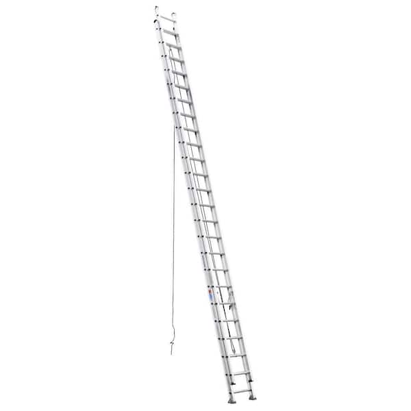 Werner 48 ft. Aluminum D-Rung Extension Ladder with 300 lb. Load Capacity Type IA Duty Rating