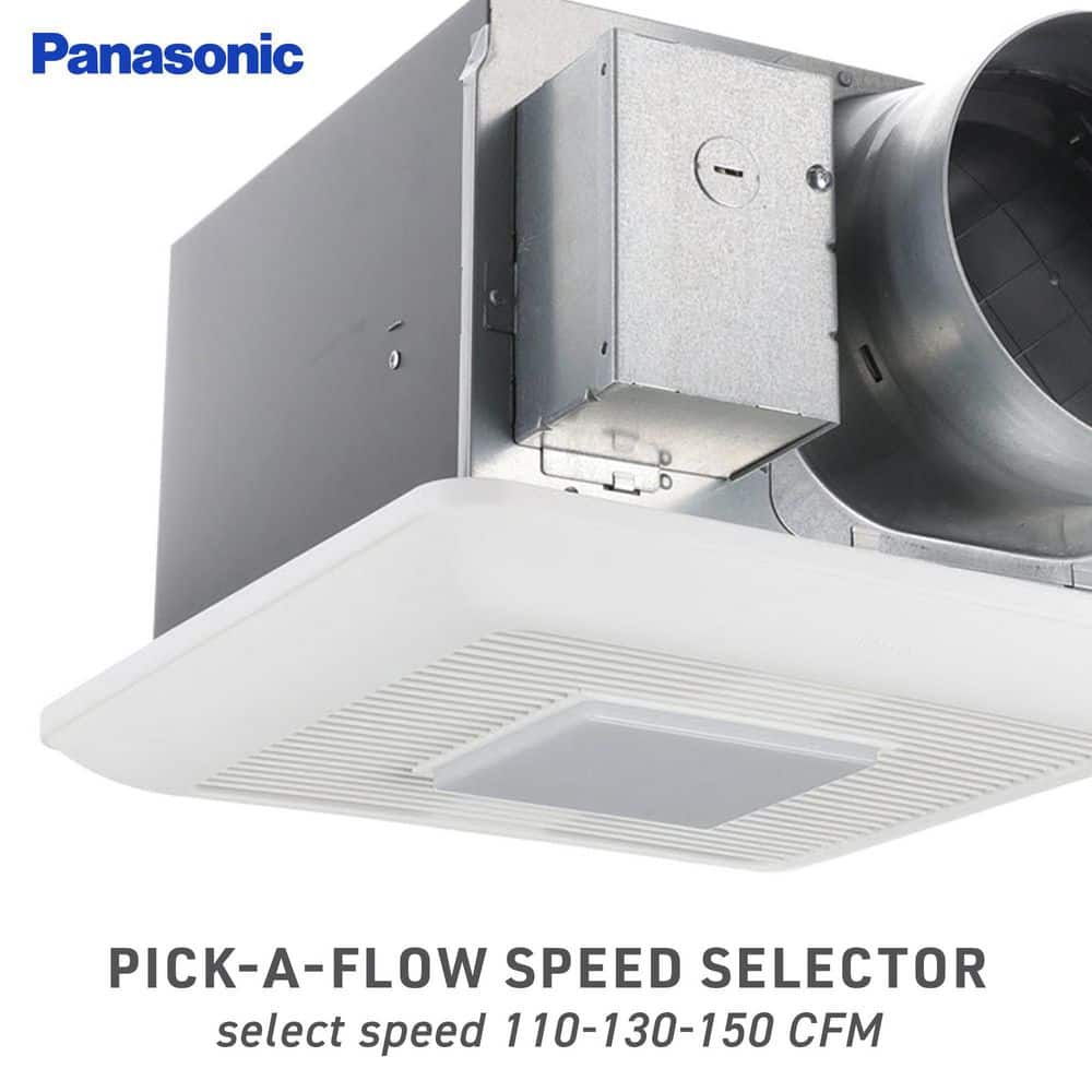 Panasonic White LED Ceiling Mount Ventilation Fan