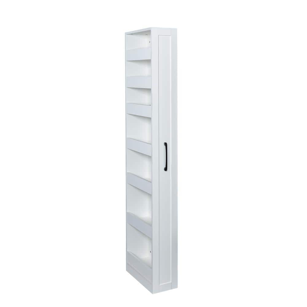 7 Tier Multi-Functional Pull-Out Storage Single-Sided Open Shelf for Kitchen Living Room Narrow Spaces price history on PriceWatchPro