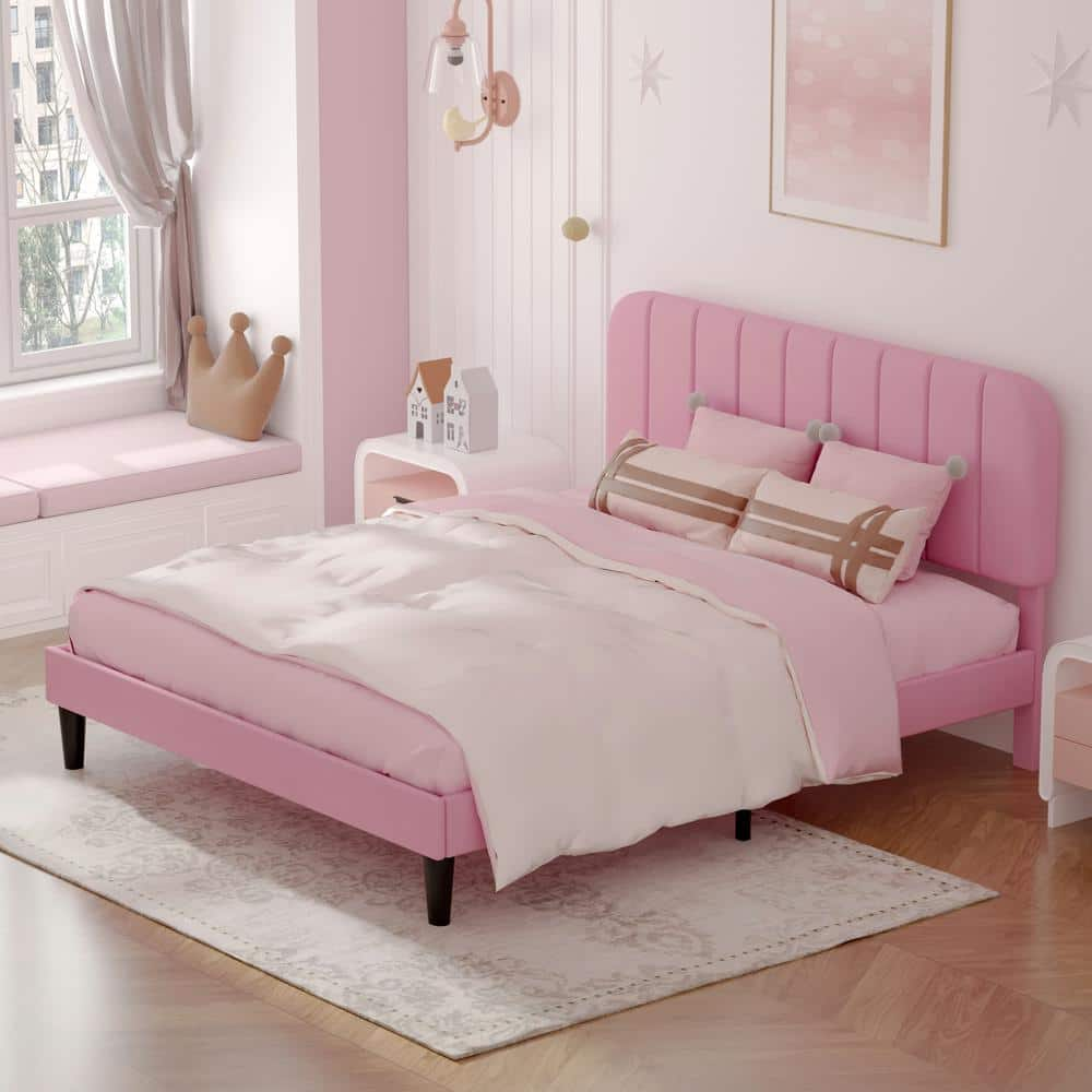 Vecelo Upholstered Bed Frame