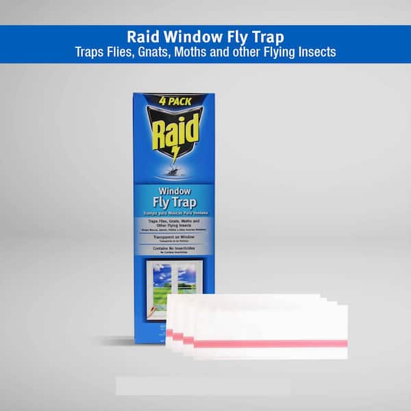 PIC Window Fly Traps, 4 Count - FTRP PIC Window Fly Traps, 4Count