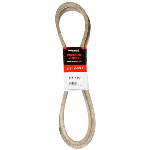 MaxPower 5/8 in. x 90 in. Premium V-Belt 347635 - The Home Depot