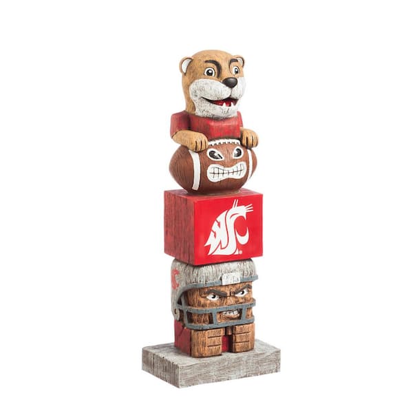 Evergreen Washington State University Tiki Totem Garden Statue