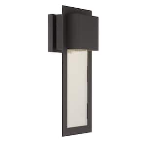 Westgate Black Outdoor Wall Mount Sconce with Integrated LED