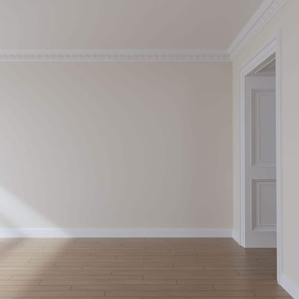 Large Primed Polyurethane Architectural Crown Moulding