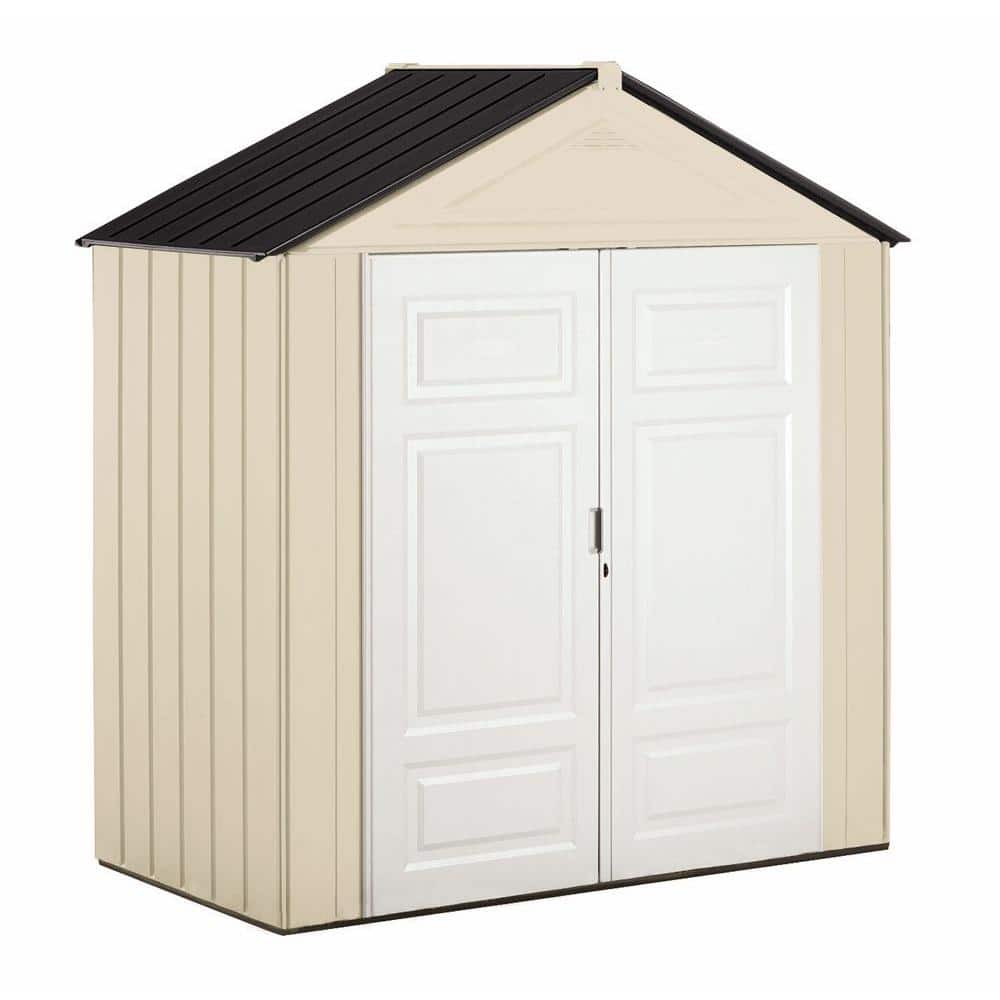 Rubbermaid Big Max Junior 3 ft. 8 in. x 7 ft. 3 in. Resin Storage