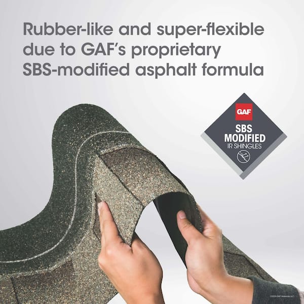 GAF Timberline ArmorShield II Hickory Asphalt Specialty Roof