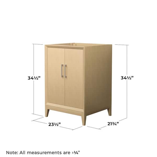 Wyndham Collection Janna 23.5 in. Bath Vanity Cabinet