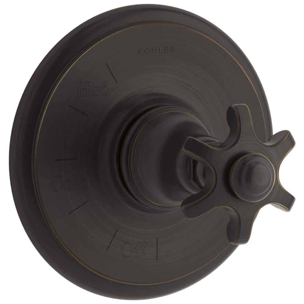 KOHLER Artifacts 1-Handle Wall-Mount Tub and Shower Faucet Trim Kit in ...