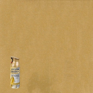 Rust-Oleum Specialty 11 oz. Gold Metallic Spray Paint 340647 - The