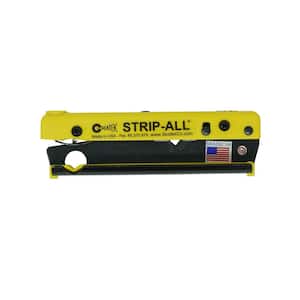 Strip-All Cable Stripper Plus Utility Knife
