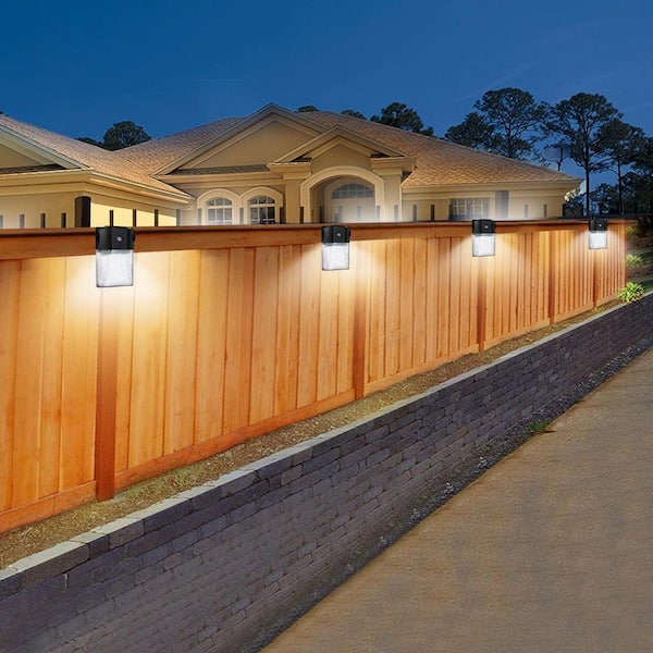 Cedar Hill 130 Watt Equivalent LED Integrated LED Black Mini Wall