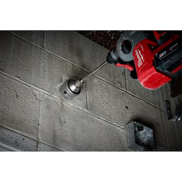 13 in. Carbide SDS-Plus Masonry Core Bit Adapter