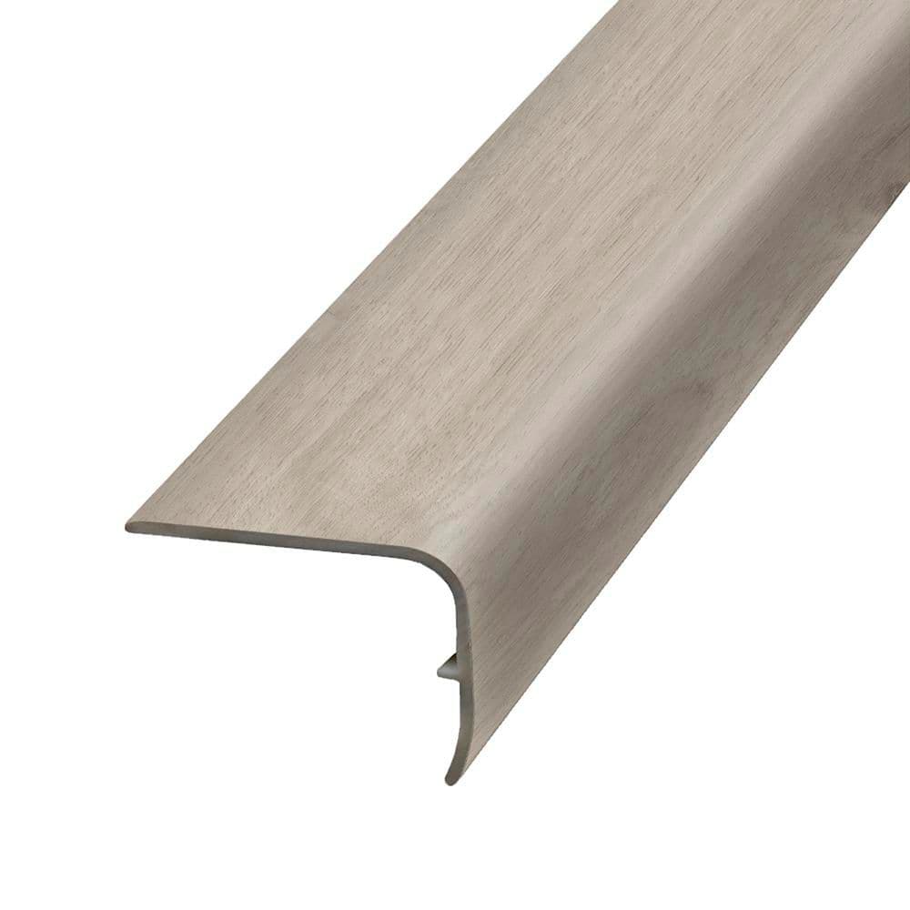 Featherlite 1.32 in. Thick x 1.88 in. Wide x 78.7 in. Length Vinyl Stair Nose Molding price history on PriceWatchPro