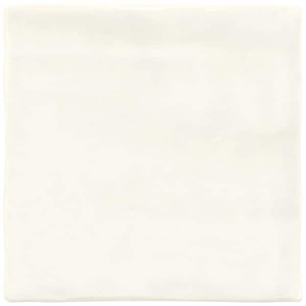 Daltile Artcrafted Coconut 4 in. x 4 in. Glazed Ceramic Wall Tile (5.67 sq. ft./case)